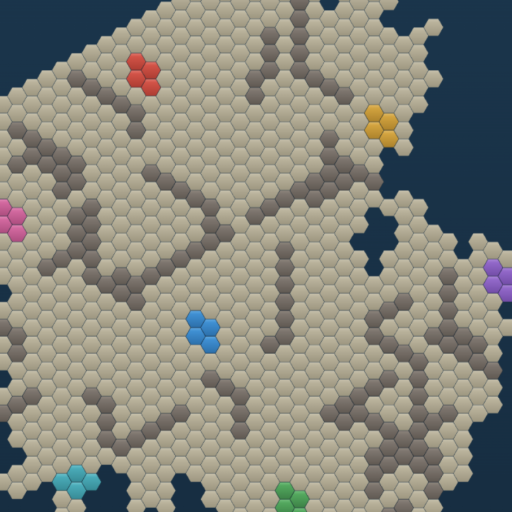 Hex Realms large map